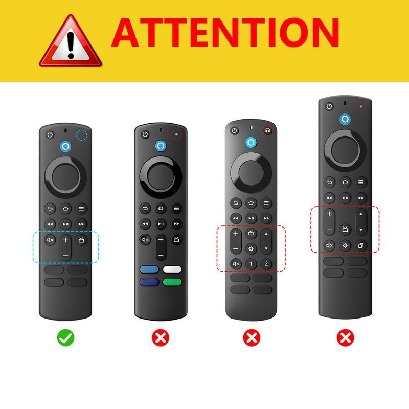 Fire Stick Remote Cover, Fire TV Stick Remote Control Case, Remote Control Silicone Protective Case For Fire TV Stick HD/4K (Luminous Blue) - Image 4